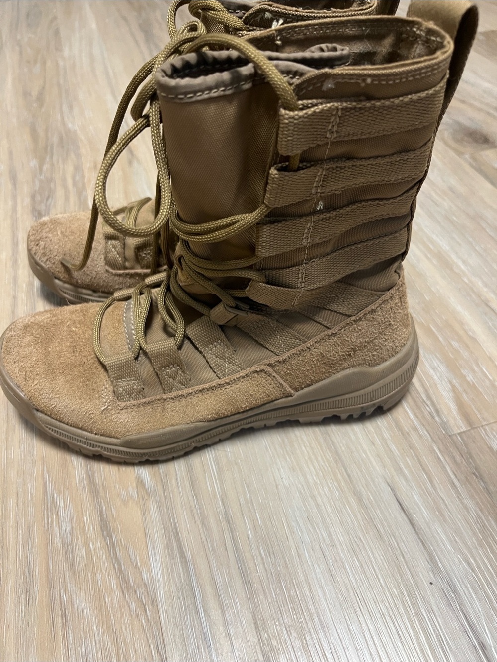 Men’s Lace-Up Tactical Boot - Brown/Tan